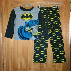 5/$30 Boys DC Comics Batman Fleece Pajama Top and Matching Pants